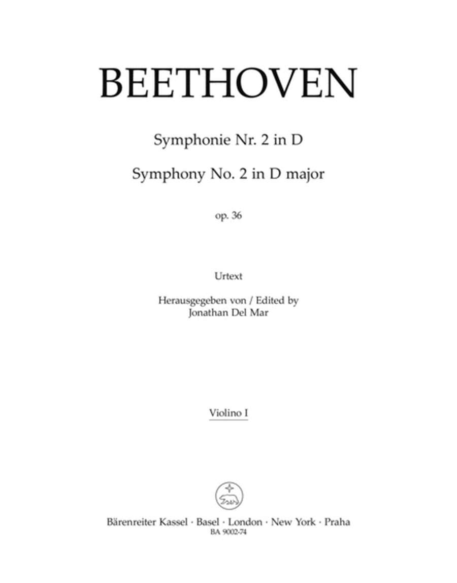 Symphony, No. 2 D major, Op. 36