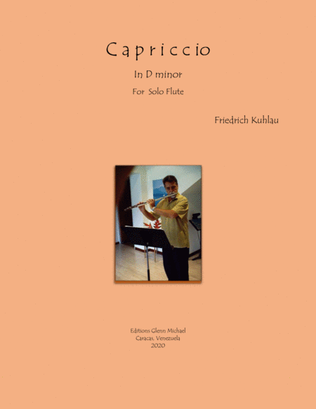 Kuhlau Capriccio in d minor for Solo Flute