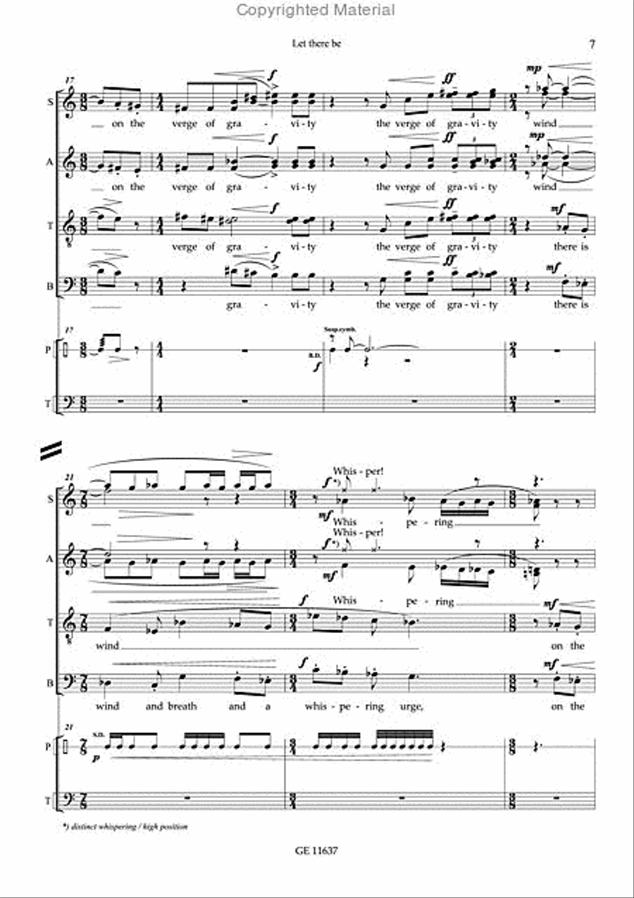 Let there be - Partitur/Korpartitur Divisi scores gallery preview page 4