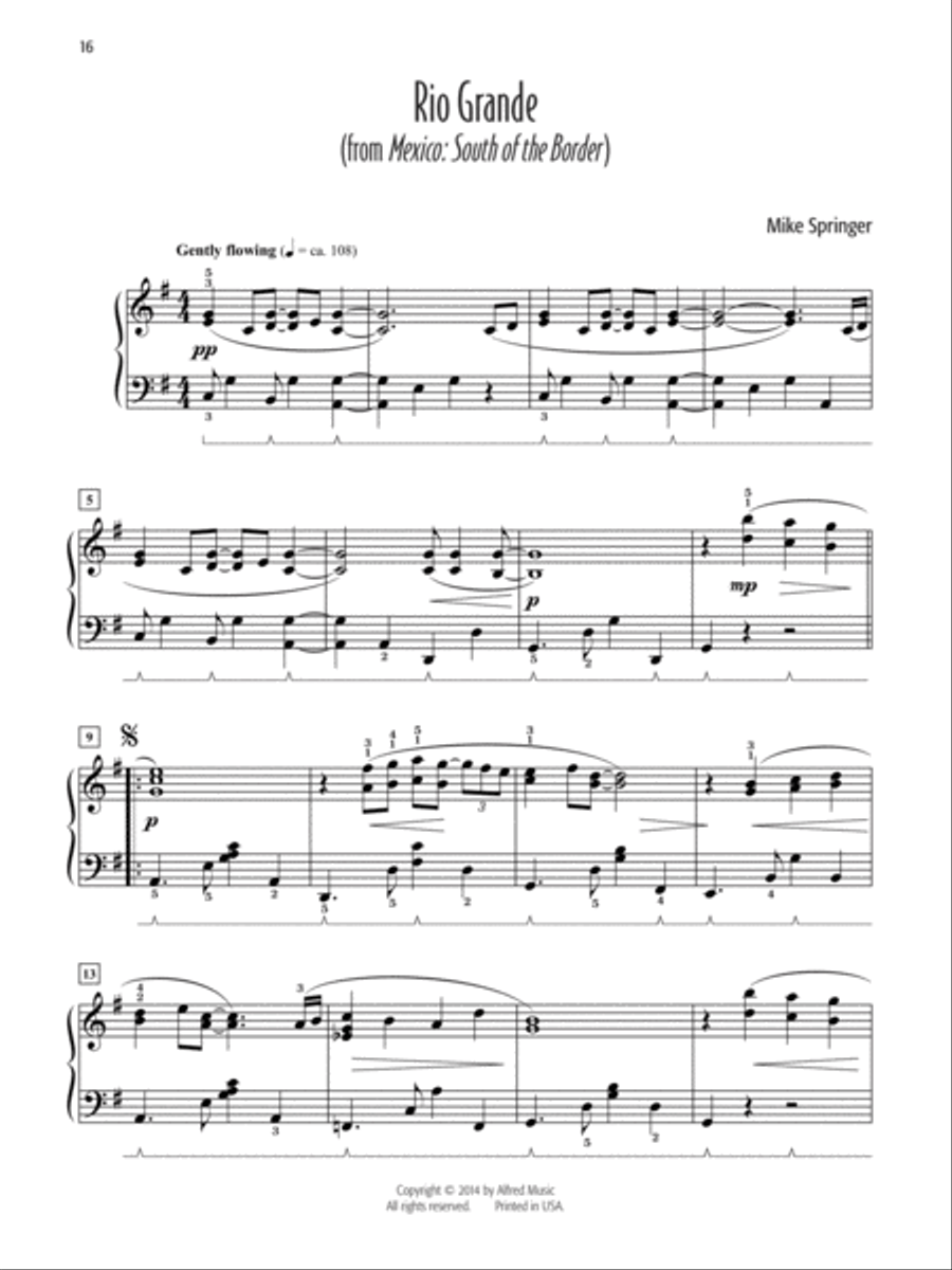 Mike Springer's Favorite Solos 1-3 (Value Pack) Easy Piano scores gallery preview page 25