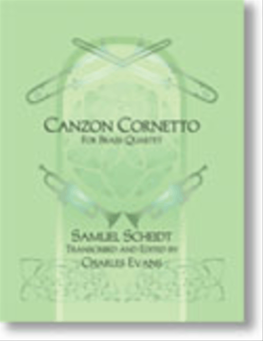 Canzon Cornetto Cornet scores gallery preview page 1
