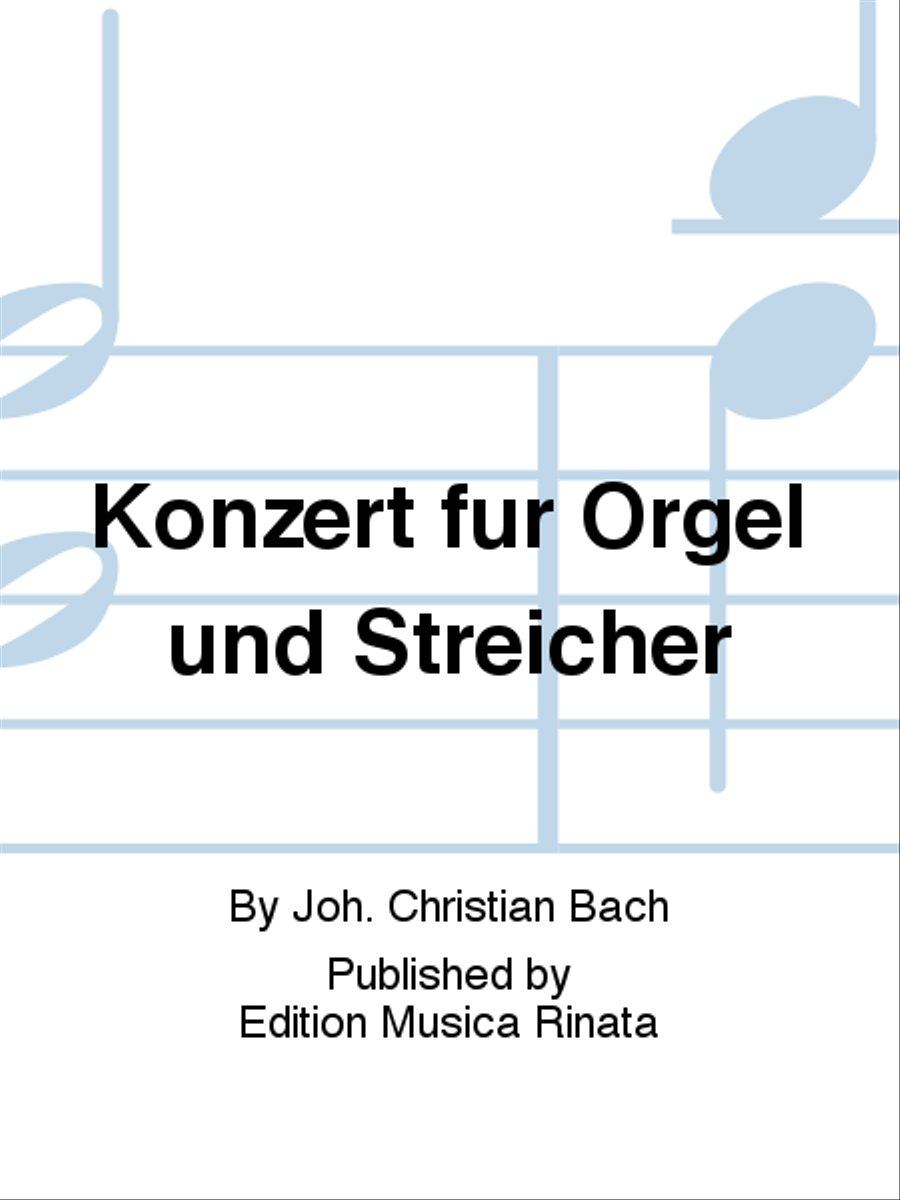 Konzert fur Orgel und Streicher Violin scores gallery preview page 1
