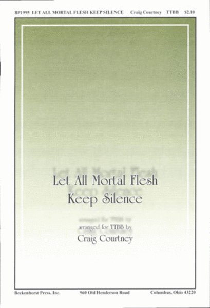 Let All Mortal Flesh Keep Silence (TTBB) image number null