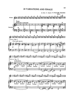Rimsky-Korsakov: Piano Duets, Volume III
