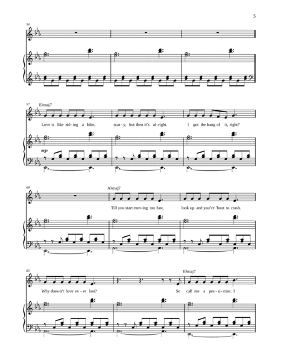 This Is What Autumn Feels Like Voice scores gallery preview page 5