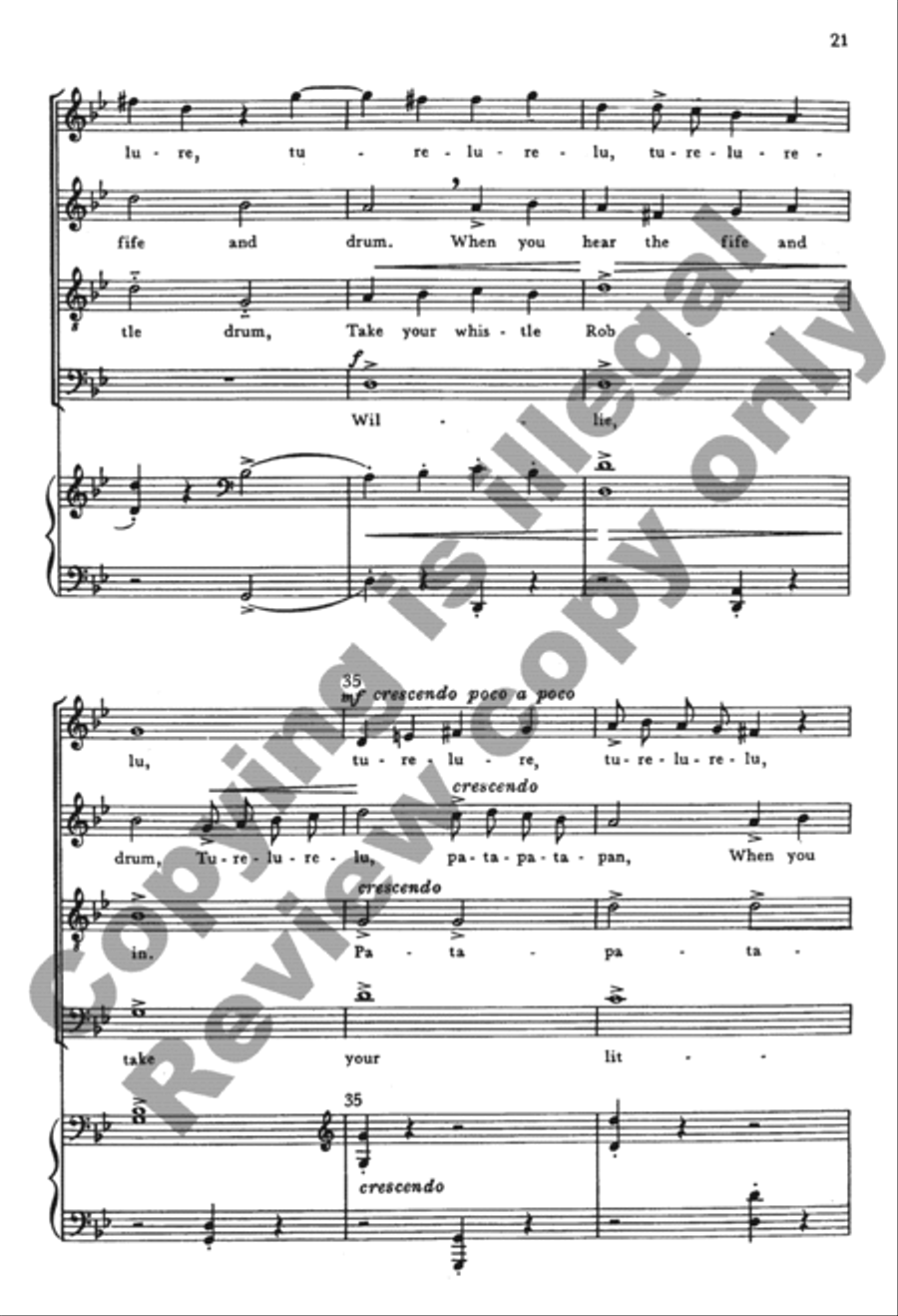 The Seven Joys of Christmas (Choral Score) 4-Part scores gallery preview page 21