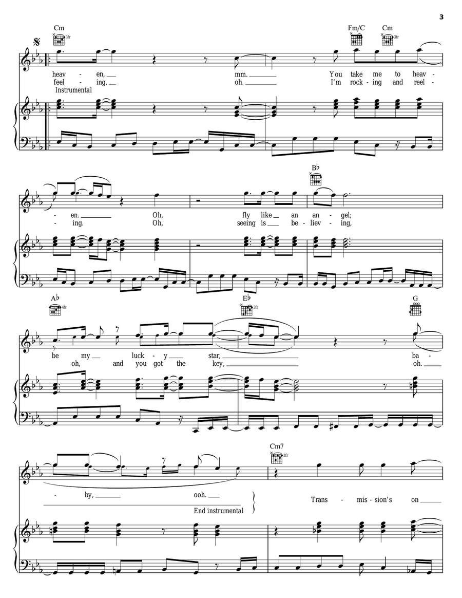 License To Chill Piano, Vocal, Guitar scores gallery preview page 3