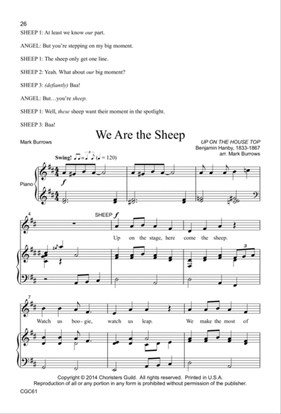Room For Christmas Accompaniment Recording Unison Choir scores gallery preview page 8
