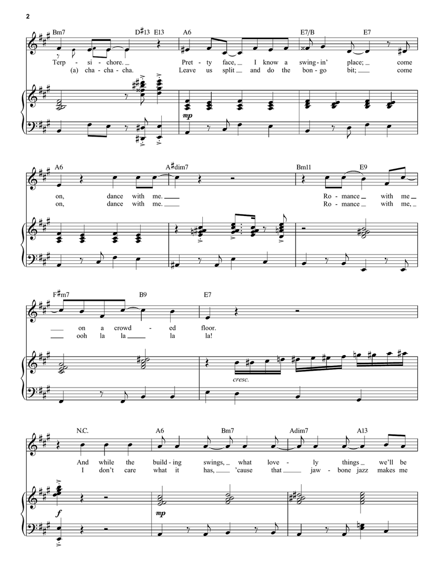 Come Dance With Me Guitar scores gallery preview page 2