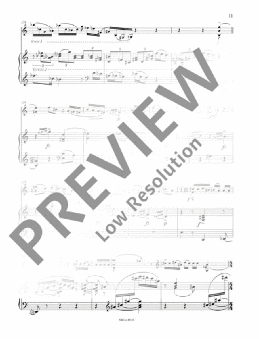 Hymn to Night Hymn to Night Piano Accompaniment scores gallery preview page 14