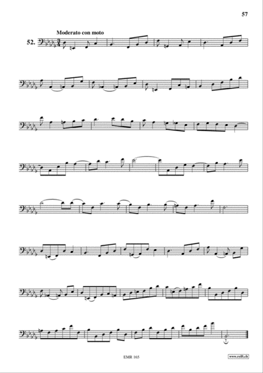 70 Studies Euphonium scores gallery preview page 19