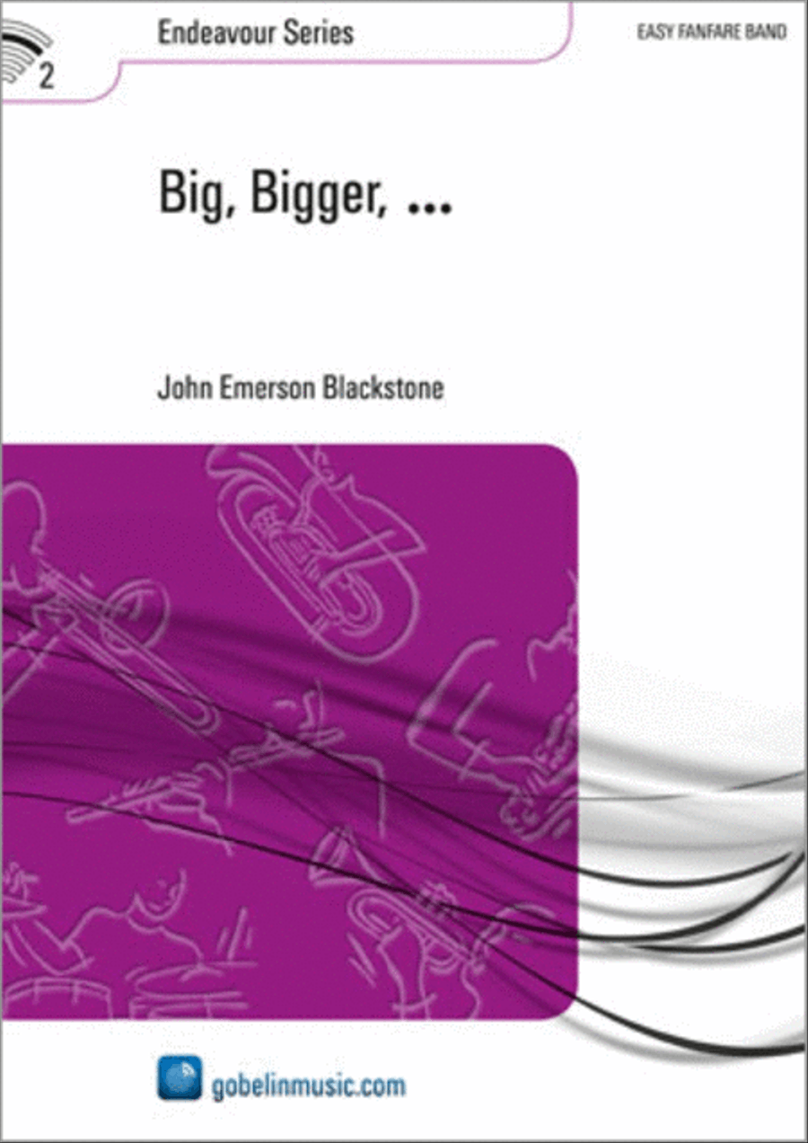 Big, Bigger,... Fanfare Band scores gallery preview page 1
