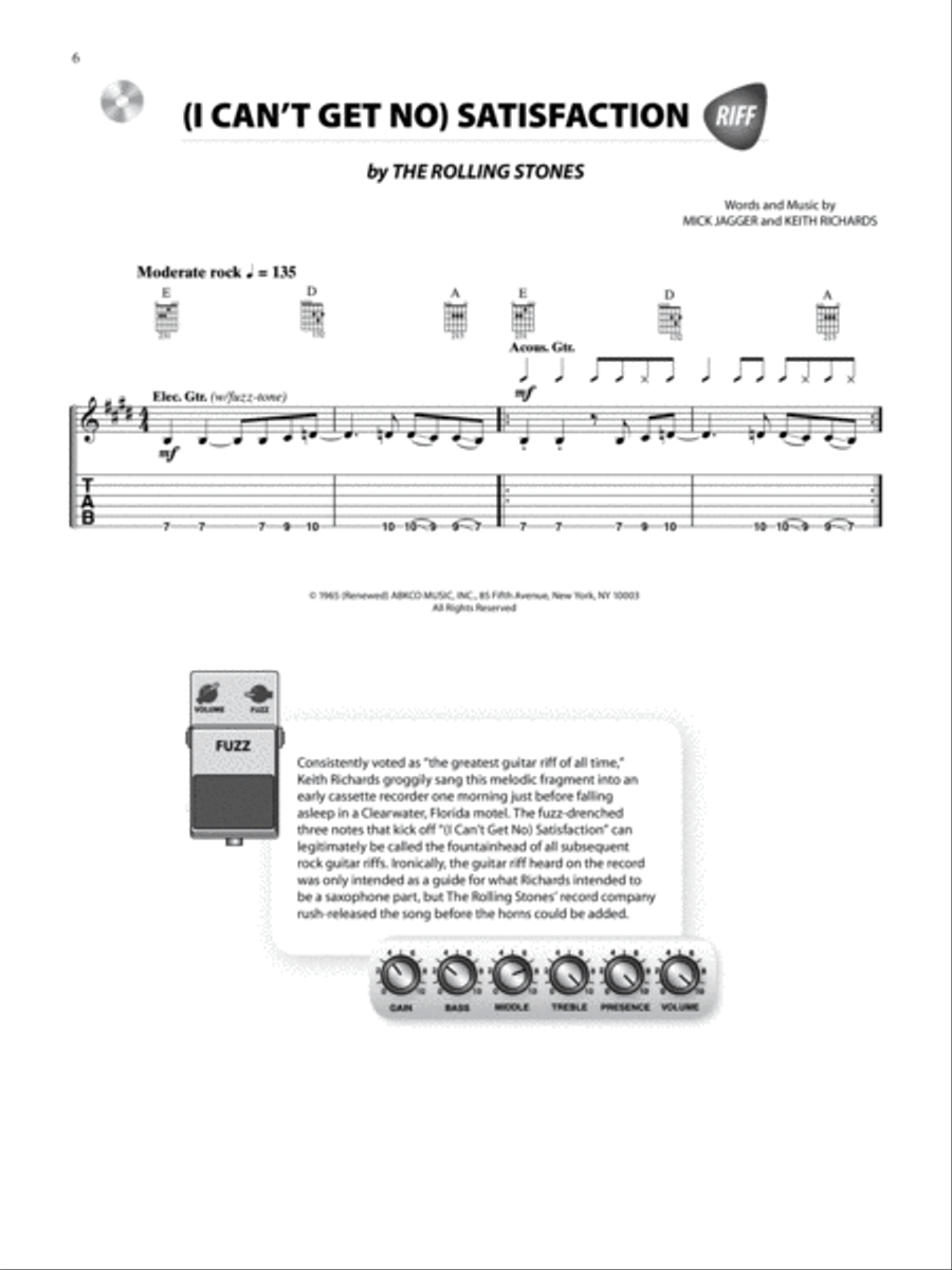 The Greatest Rock Guitar Riffs Electric Guitar scores gallery preview page 11