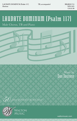 Book cover for Laudate Dominum (TB - Vocal Score)