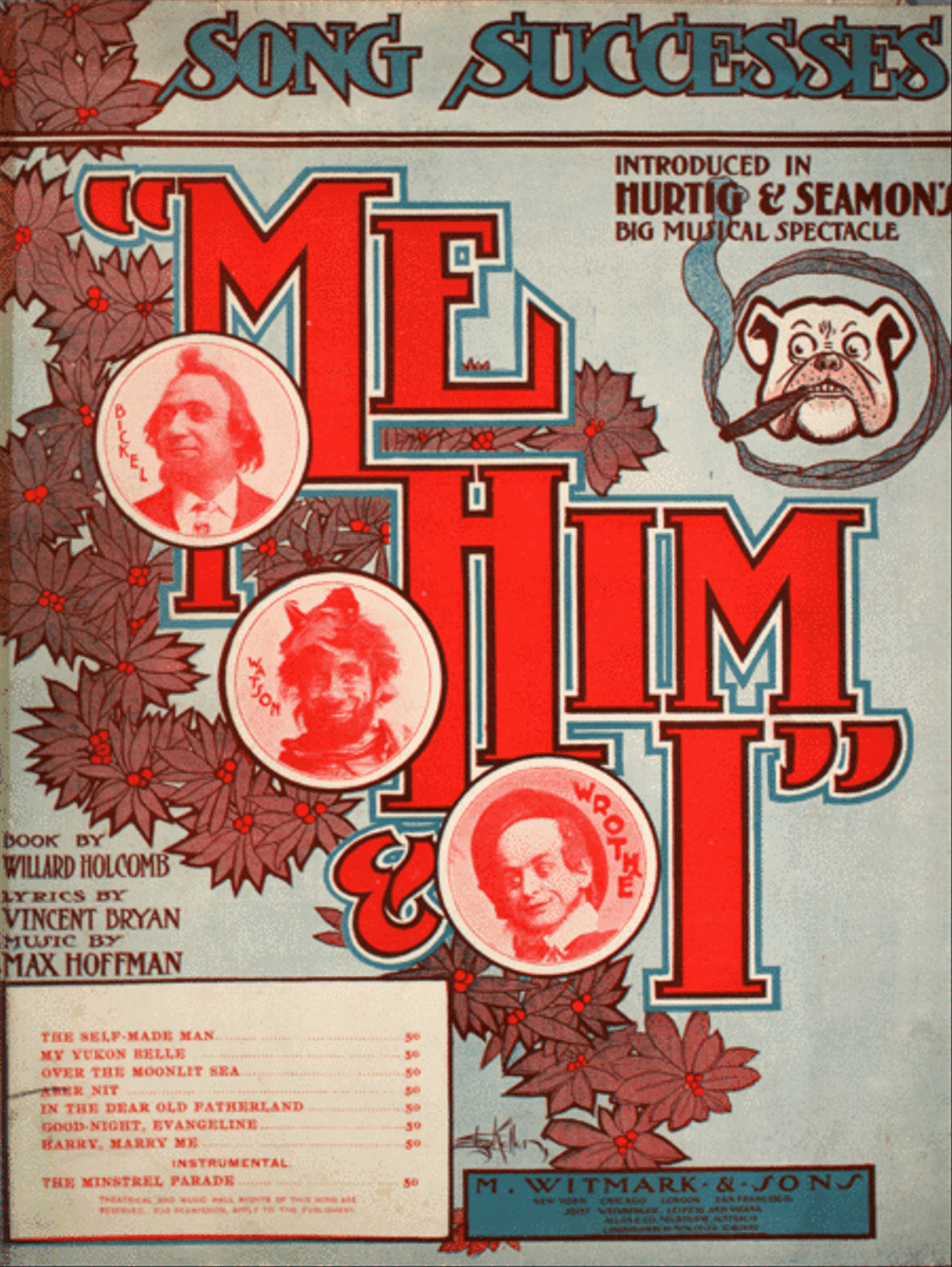 Me Him & I. Song Successes. Aber Nit Voice scores gallery preview page 1