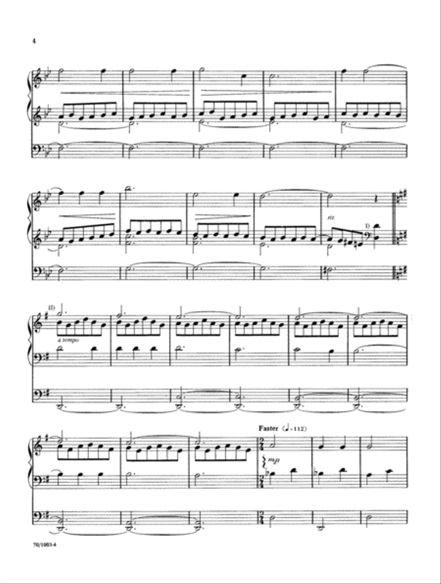 Psalms for Organ Organ Solo scores gallery preview page 6
