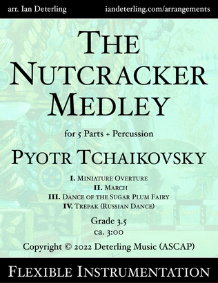 Book cover for The Nutcracker Medley (flexible instrumentation)