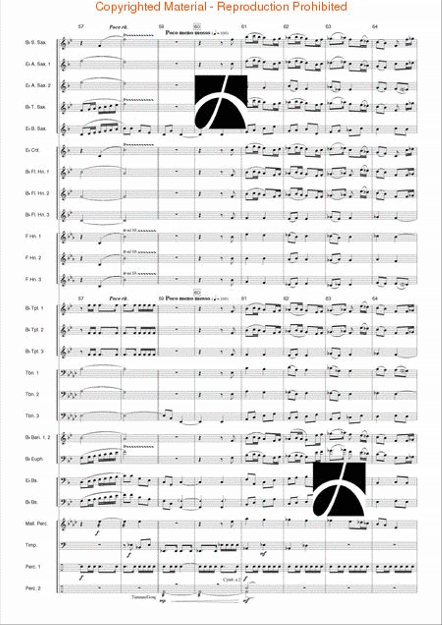 Artemis (Fulnaho) Concert Band scores gallery preview page 9