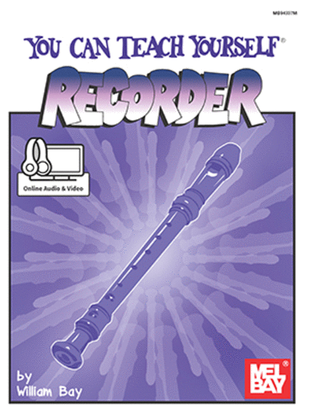 Book cover for You Can Teach Yourself Recorder
