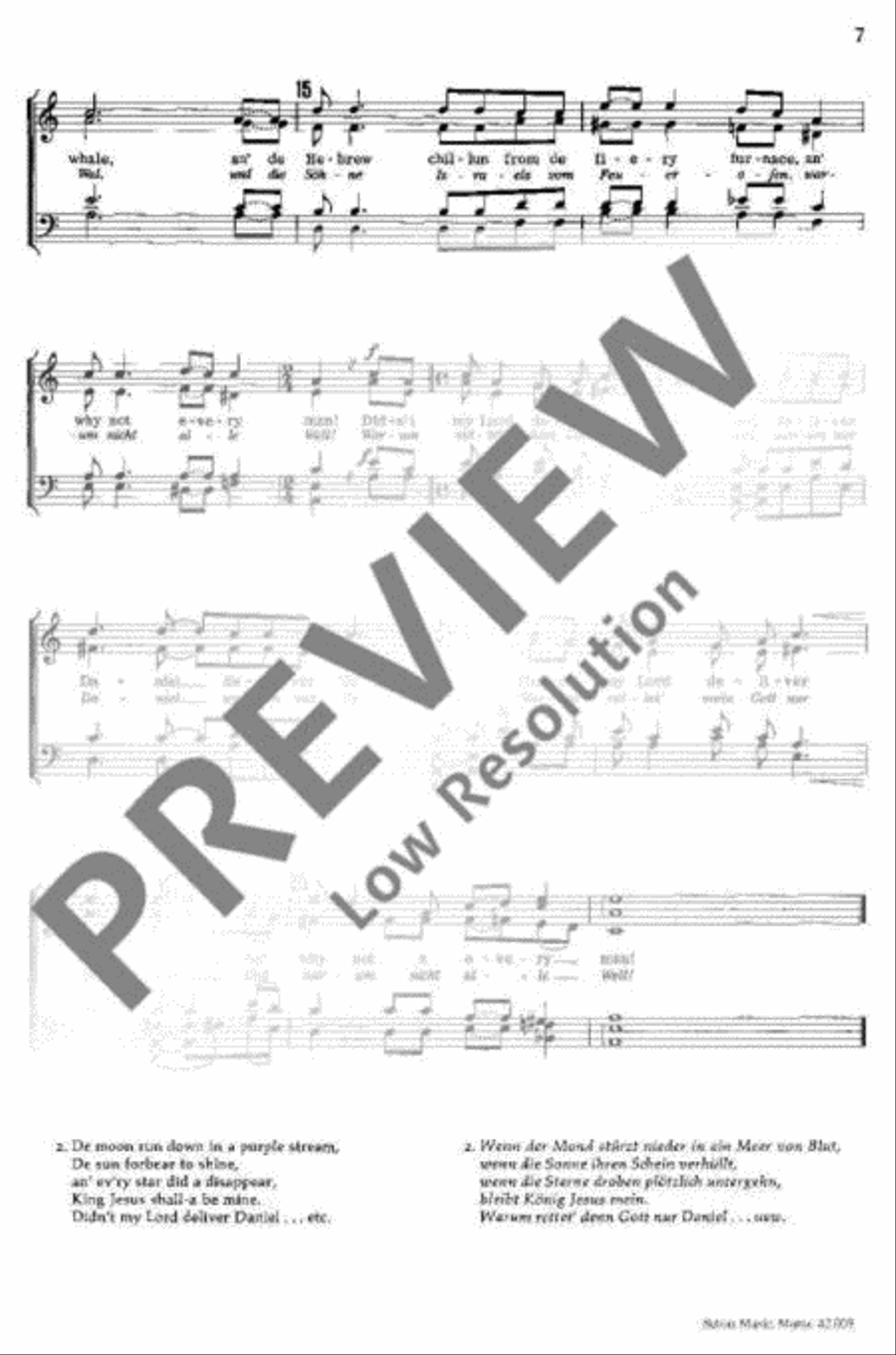 Spirituals for all 4-Part scores gallery preview page 8