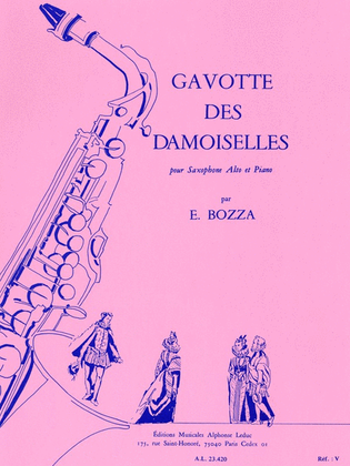 Book cover for Gavotte Des Damoiselles (saxophone-alto & Piano)