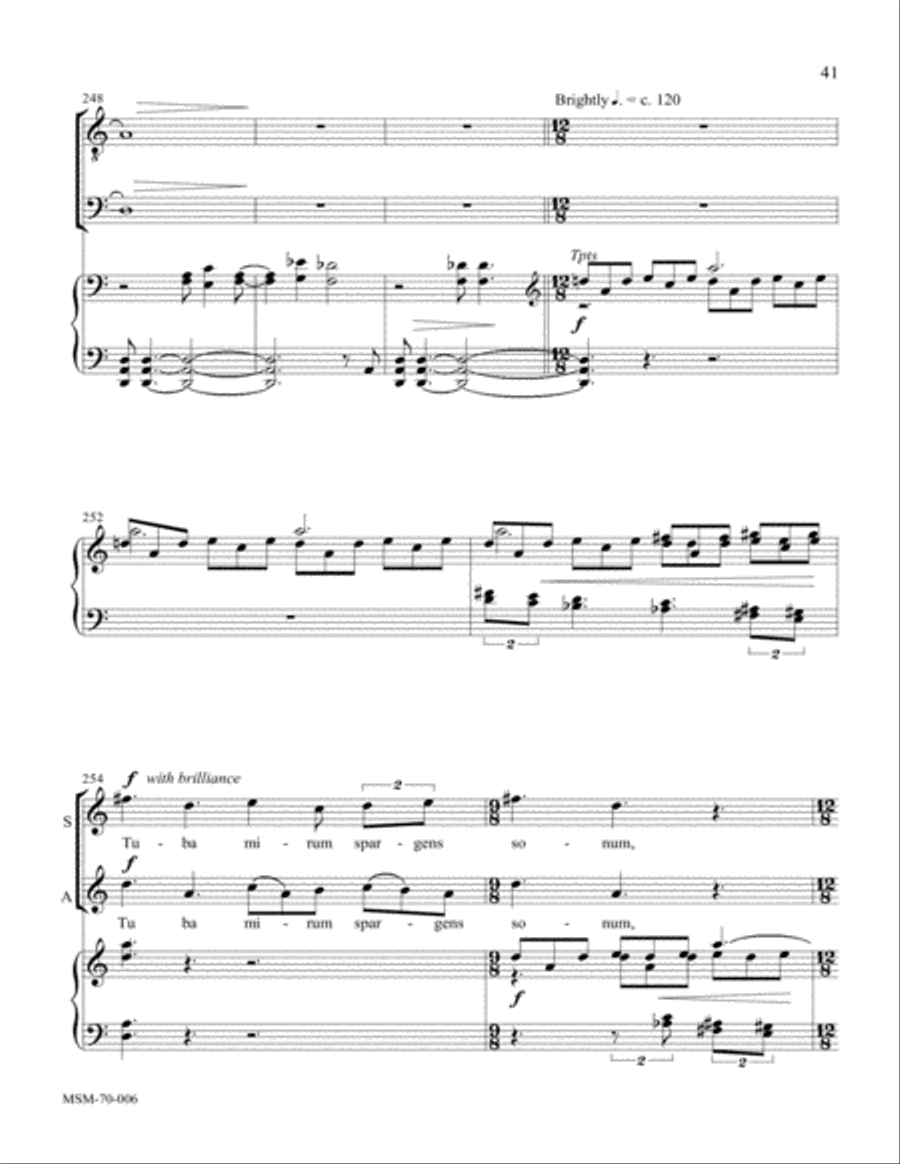From Darkness to Light 4-Part scores gallery preview page 16