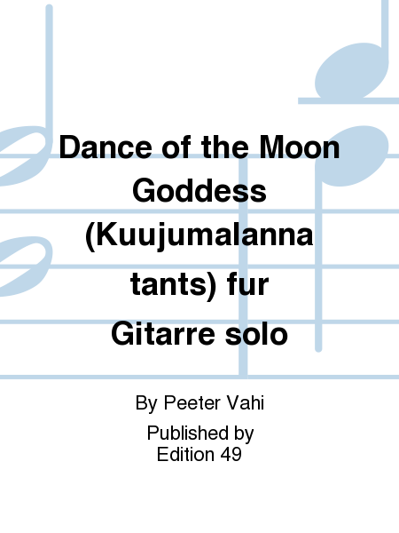 Dance of the Moon Goddess (Kuujumalanna tants) fur Gitarre solo