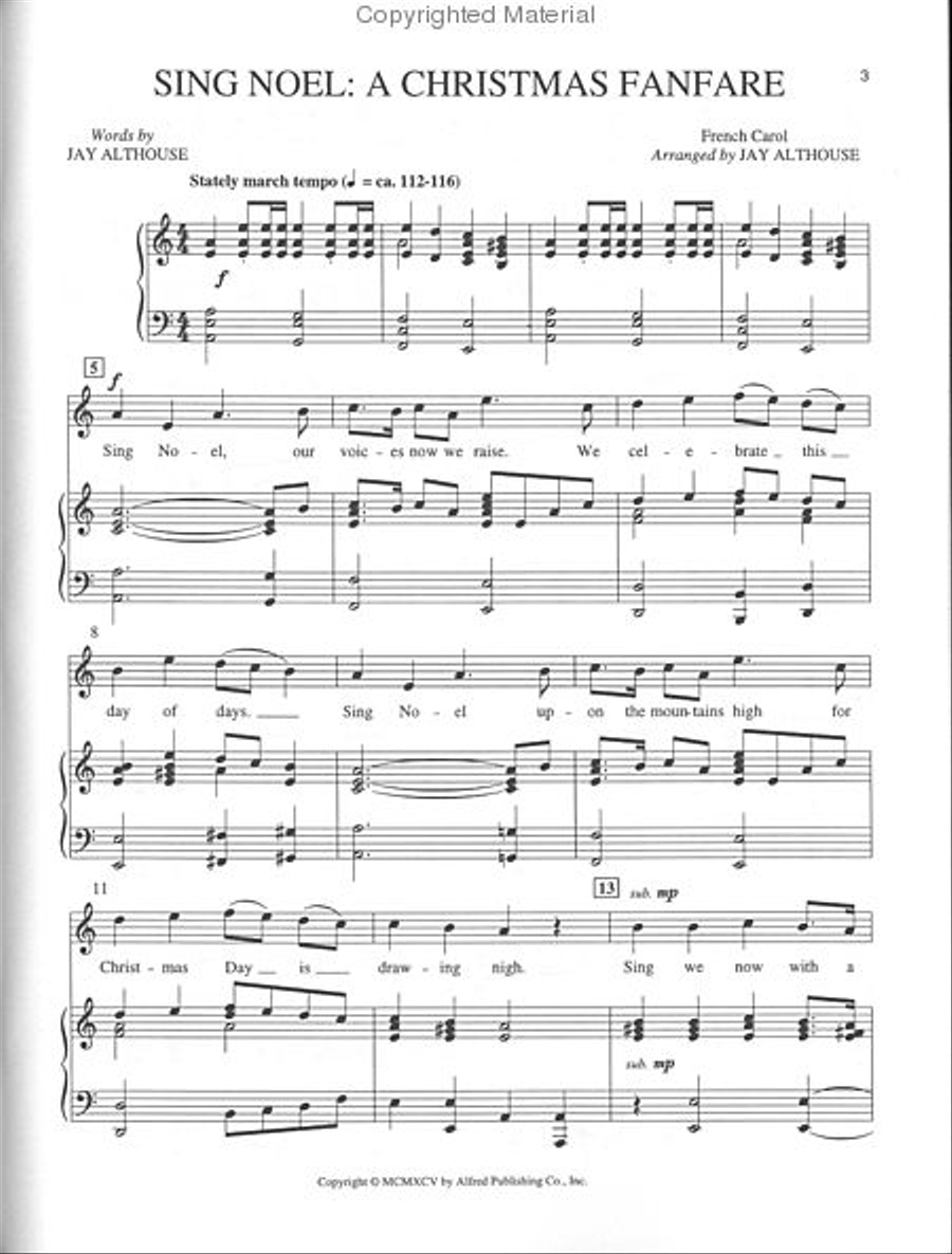 Christmas for Solo Singers Voice scores gallery preview page 3