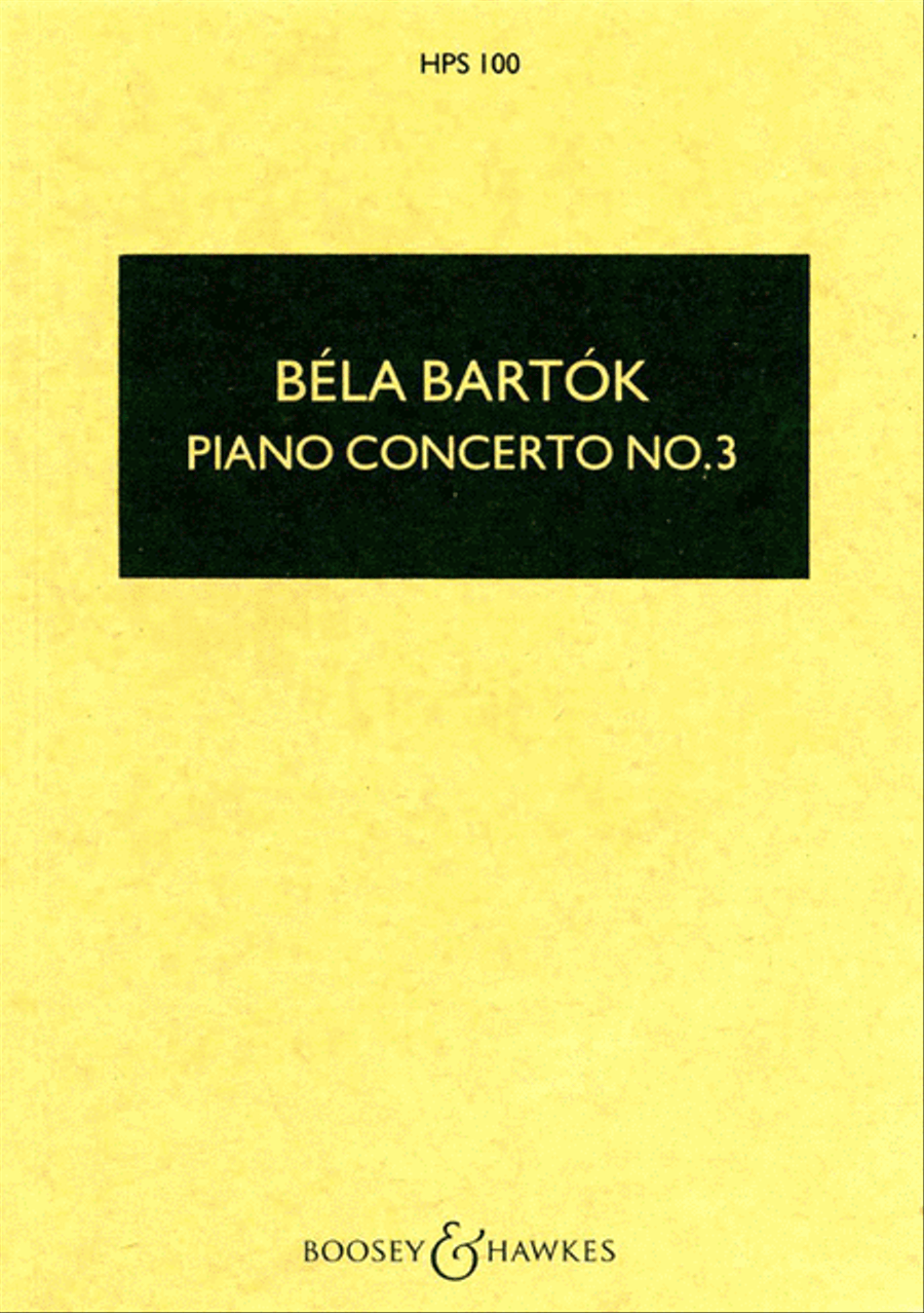 Piano Concerto No. 3 (1994) Orchestra scores gallery preview page 1