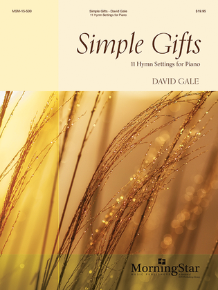 Book cover for Simple Gifts: 11 Hymn Settings for Piano