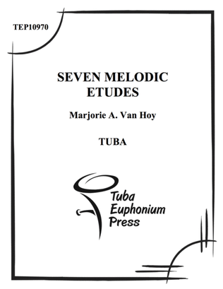 Book cover for Seven Melodic Etudes