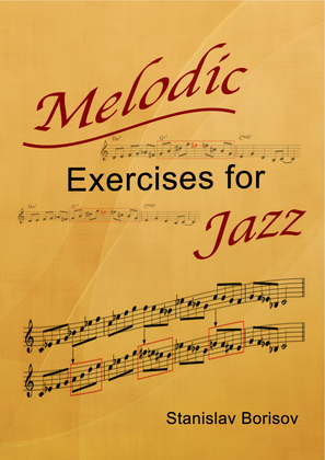 Book cover for Melodic Exercises for Jazz