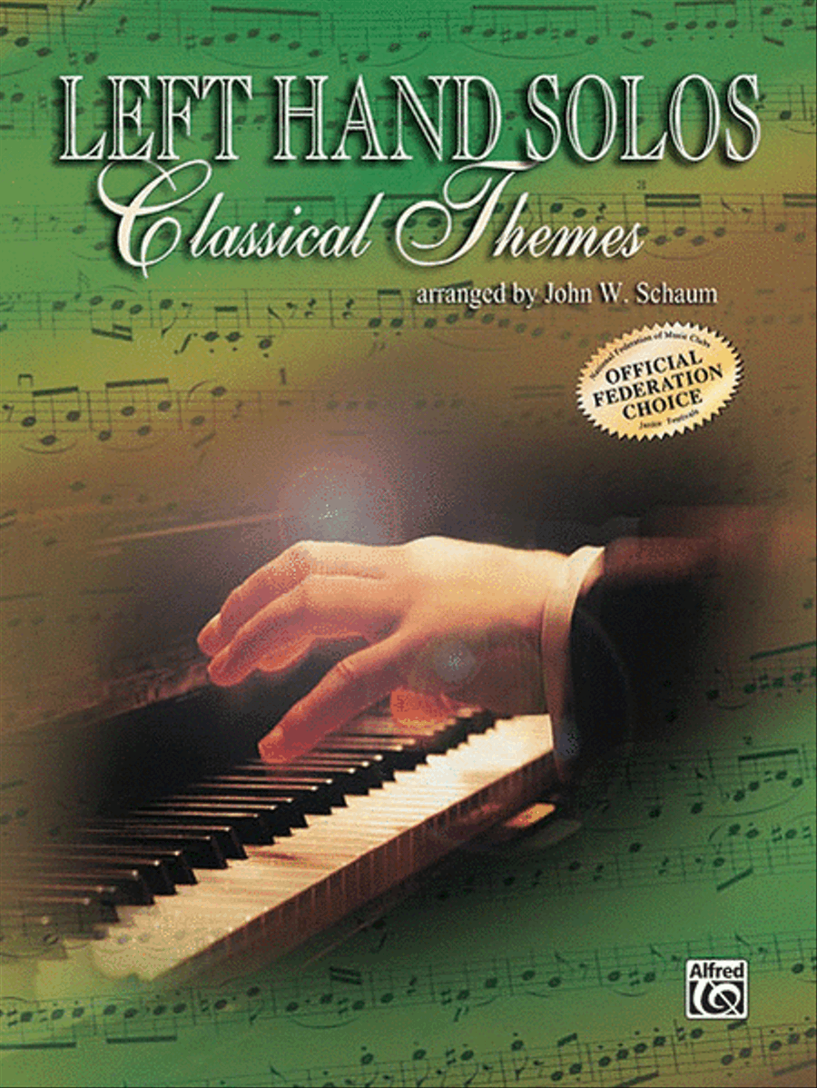Left-Hand Solos -- Classical Theme, Book 1 Piano Method scores gallery preview page 1