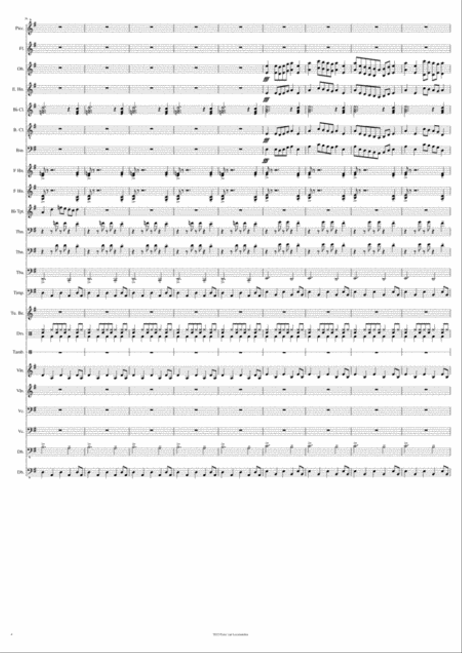 The Fourth Republic The Fourth Republic Full Orchestra scores gallery preview page 4