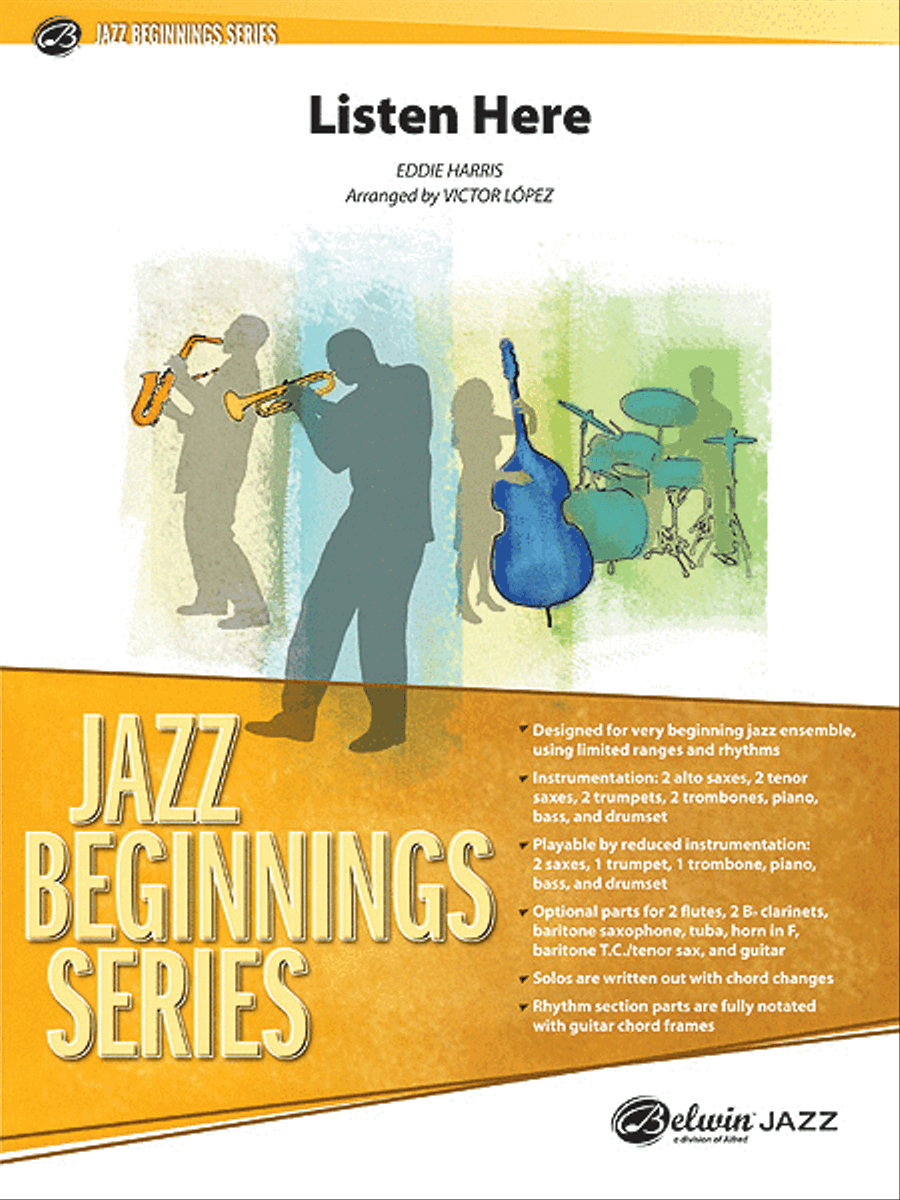 Listen Here Listen Here Jazz Ensemble scores gallery preview page 1