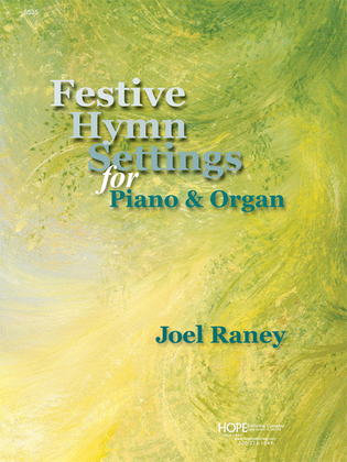 Book cover for Festive Hymn Settings for Piano and Organ (2 books needed)