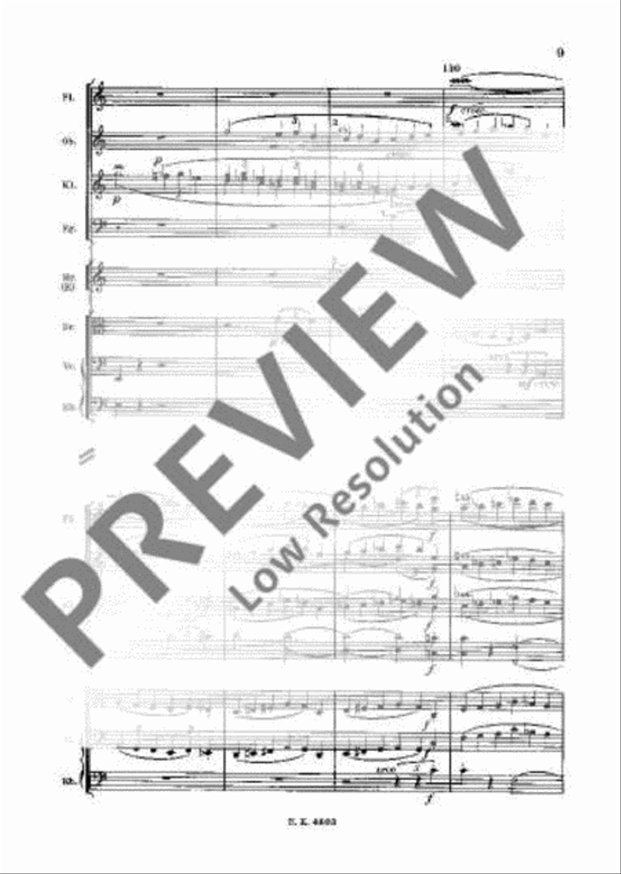 Serenade for Orchestra A major Orchestra scores gallery preview page 18