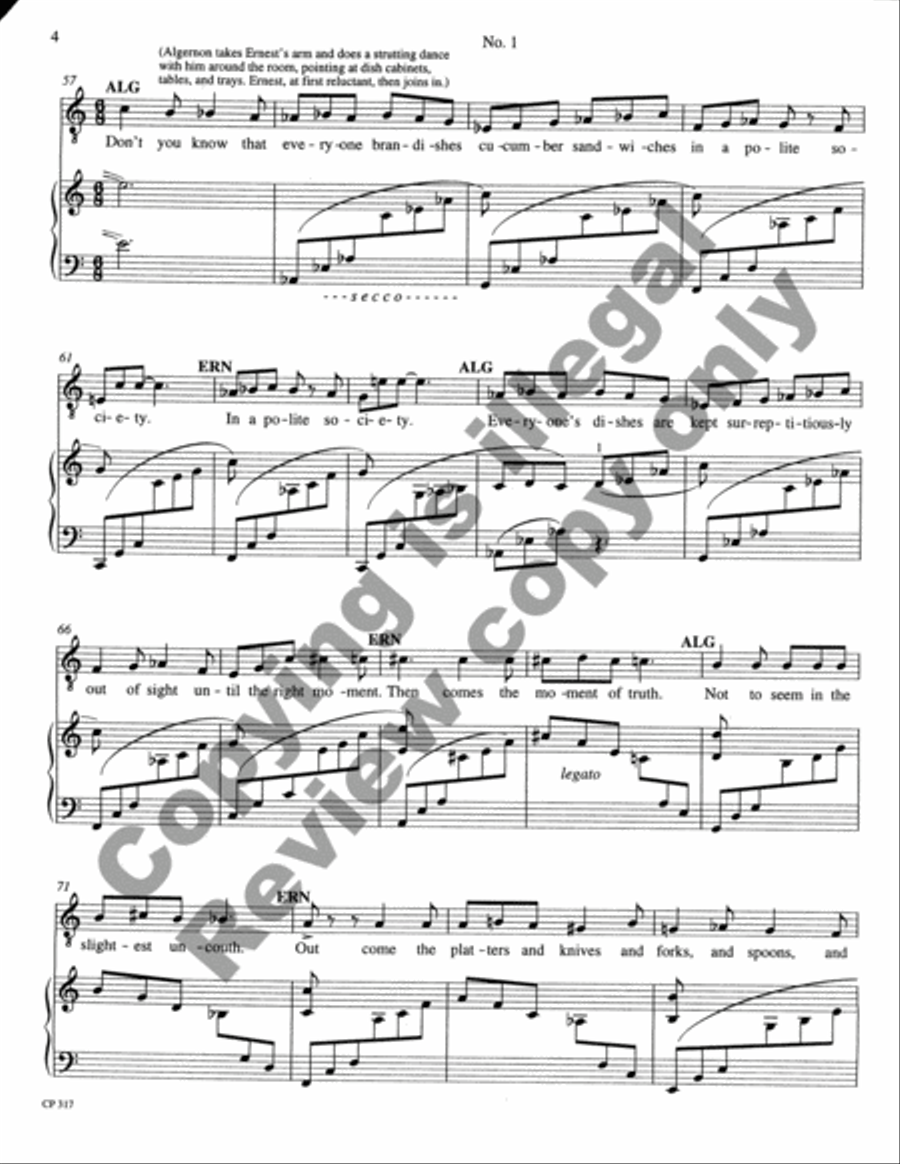 Ernest Worthing Ernest Worthing Voice scores gallery preview page 8