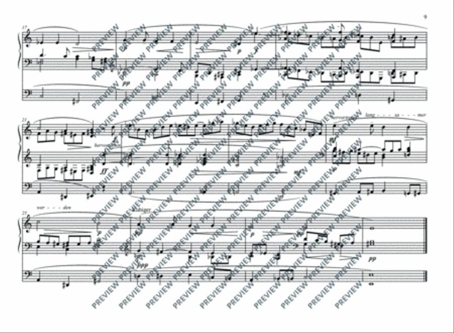 10 Choral Preludes 10 Choral Preludes Organ scores gallery preview page 12