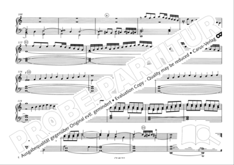 Orgelwerke des 16.-18. Jahrhunderts Piano scores gallery preview page 61