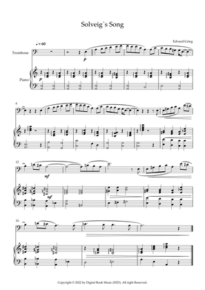 Solveig`s Song - Edvard Grieg (Trombone + Piano)