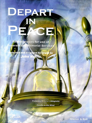 Book cover for Depart in Peace (arr Norris)