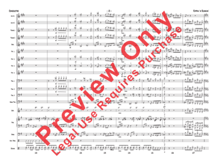 Rippin' 'n Runnin' Jazz Ensemble scores gallery preview page 14