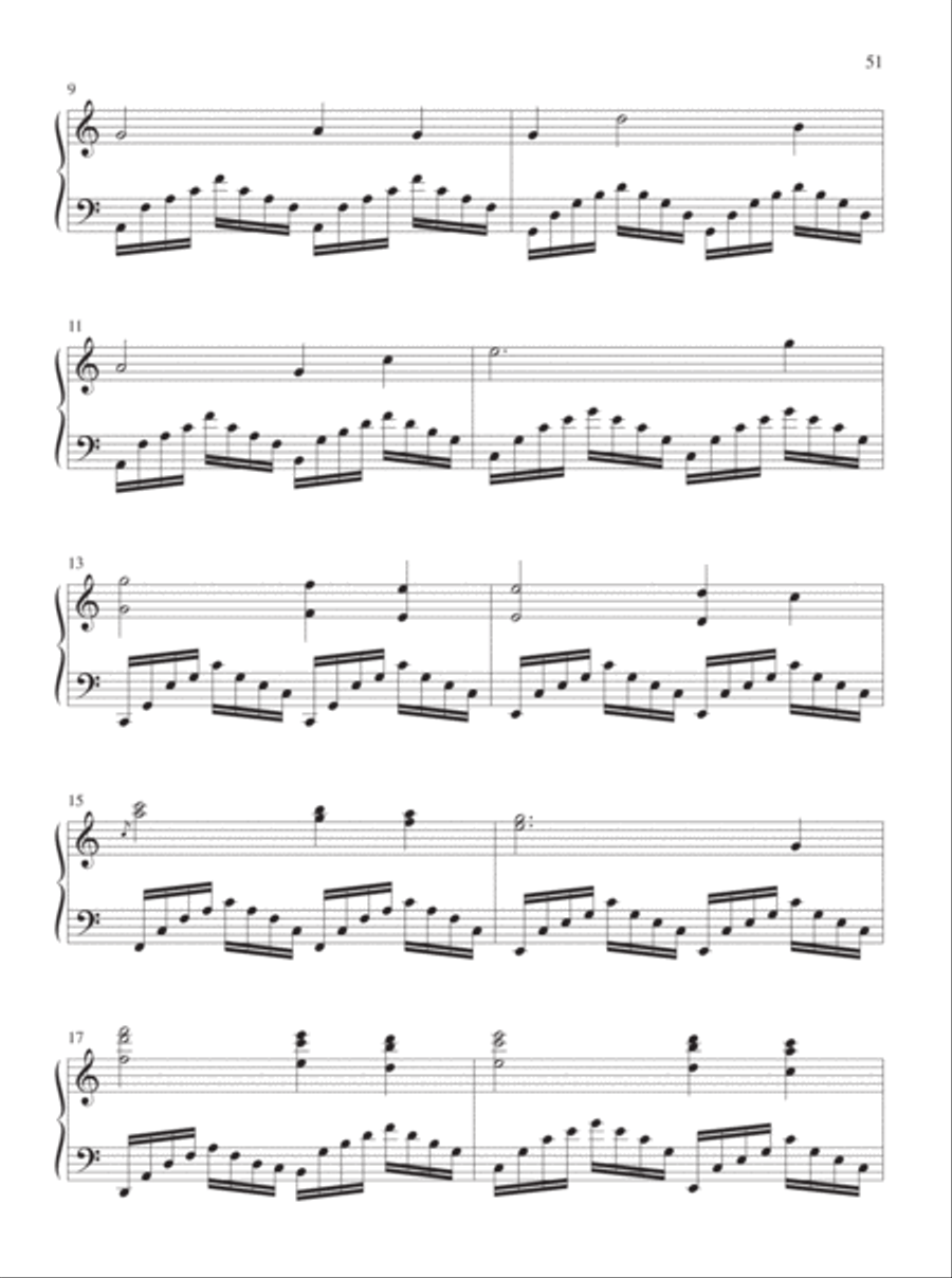 A Still and Silent Night A Still and Silent Night Piano Solo scores gallery preview page 28