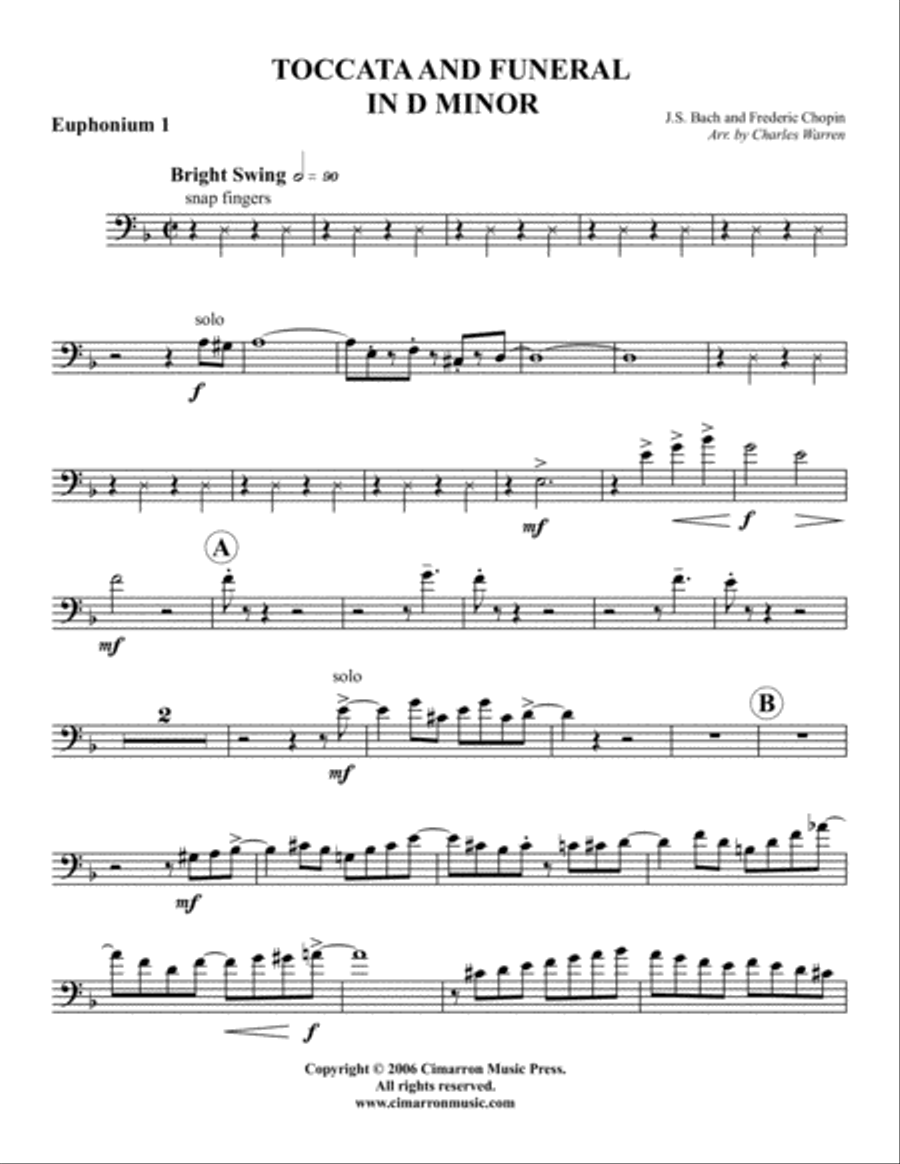 Toccata and Funeral in D Minor EETT scores gallery preview page 4