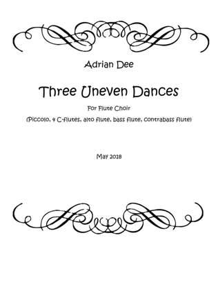 Book cover for Three Uneven Dances