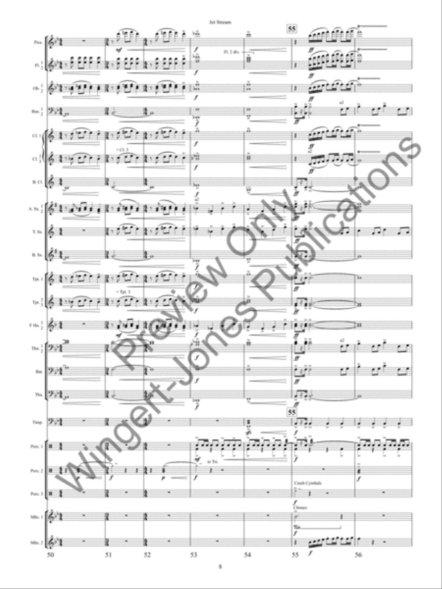 Jet Stream Concert Band scores gallery preview page 11