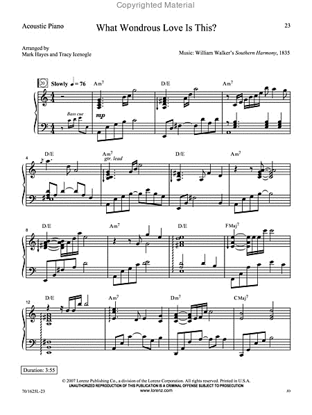 Sunday Evening Jazz - Piano Book