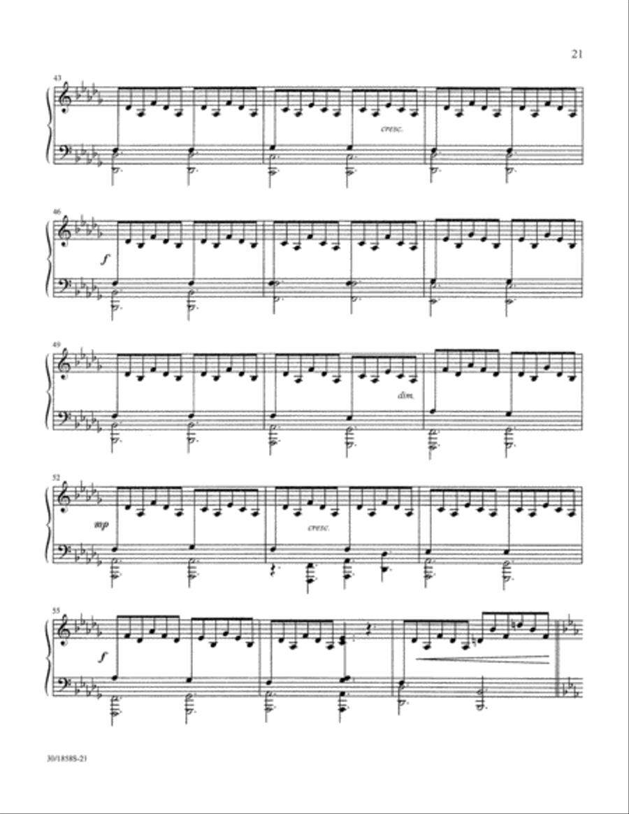 Glad Tidings of Great Joy - Harp Part Choir scores gallery preview page 23