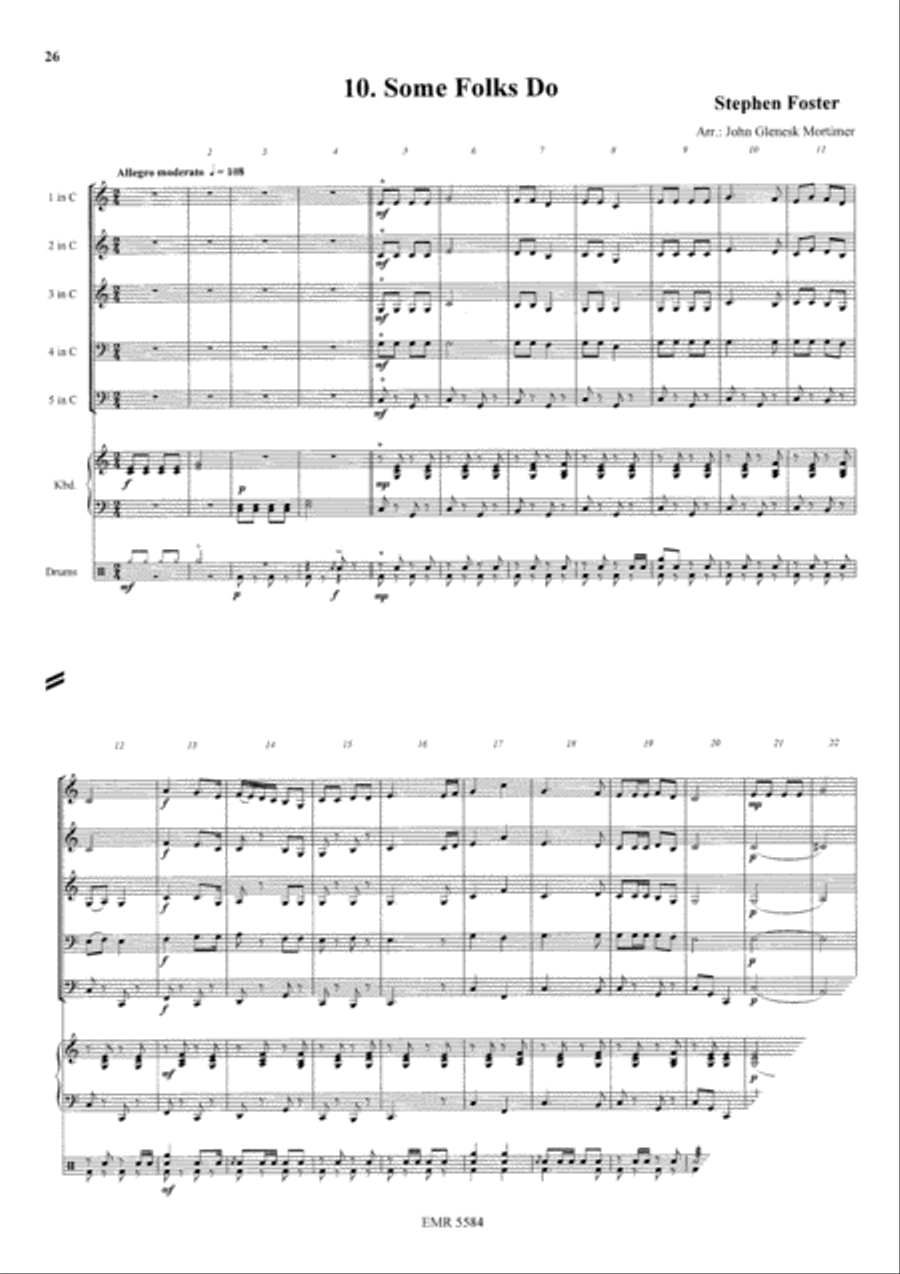 Quintets Volume 2 Brass Band scores gallery preview page 12